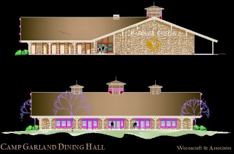 New Dining Hall for Camp Garland